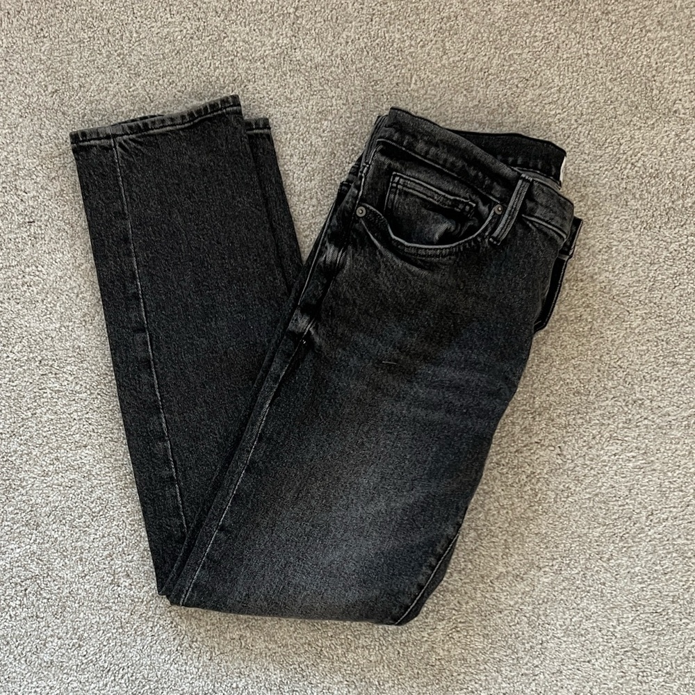 Frame Denim Men's Black Washed Jeans - Picture 4 of 6
